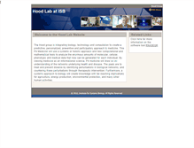 Tablet Screenshot of hood.systemsbiology.net