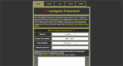 Desktop Screenshot of mirvestigator.systemsbiology.net