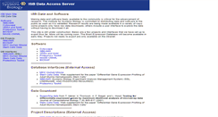 Desktop Screenshot of db.systemsbiology.net